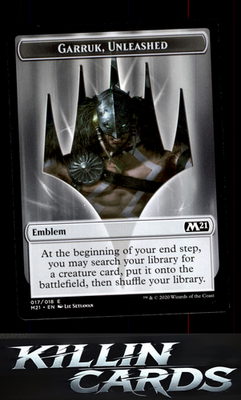 Garruk, Unleashed 183 Magic M Prerelease Cards Card NM