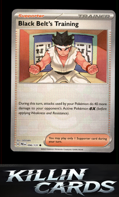 Black Belt's Training - 096/131 (Poke Ball Pattern) 096/131 Pokemon Common SV: P