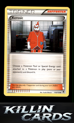 Xerosic 110/119 Pokemon Uncommon XY - Phantom Forces Card NM