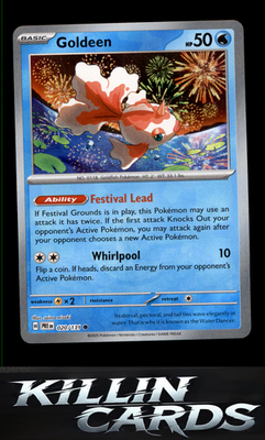 Goldeen (Poke Ball Pattern) 020/131 Pokemon Common SV: Prismatic Evolutions Card