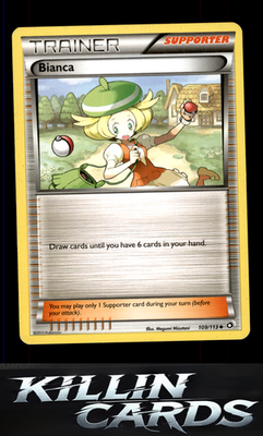 Bianca 109/113 Pokemon Uncommon Legendary Treasures Card LP
