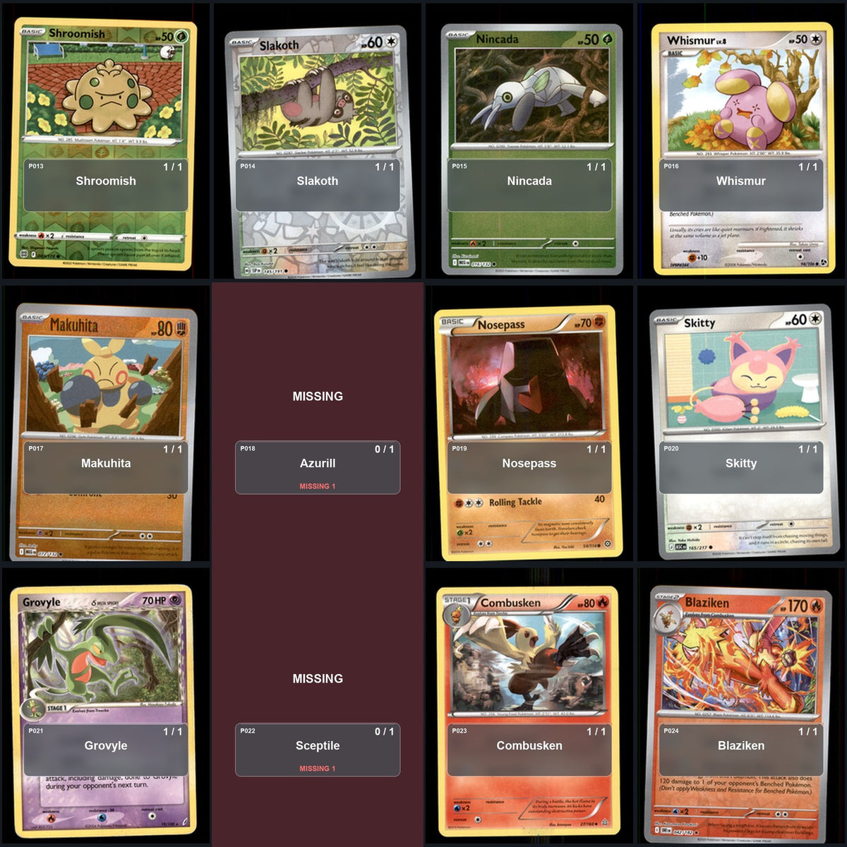Pokemon TCG Generation 3 Pokemon Pokedex Set 132 Cards Collection