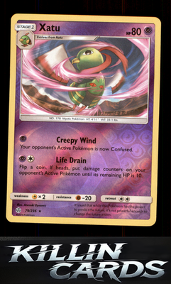 Xatu 79/236 Pokemon Rare SM - Cosmic Eclipse Card NM