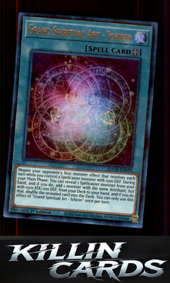 1st Edition Grand Spiritual Art - Ichirin SDCH-EN019 YuGiOh Ultra Rare Structure