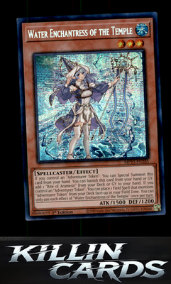 1st Edition Water Enchantress of the Temple MP23-EN265 YuGiOh Prismatic Secret R
