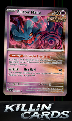 Flutter Mane 043/131 Pokemon Rare SV: Prismatic Evolutions Card NM