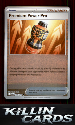 Reverse Holofoil Premium Power Pro 199/217 Pokemon Uncommon ME: Ascended Heroes
