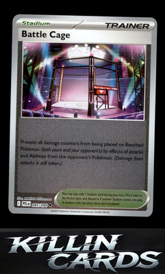 Reverse Holofoil Battle Cage - 085/094 085/094 Pokemon Uncommon ME02: Phantasmal