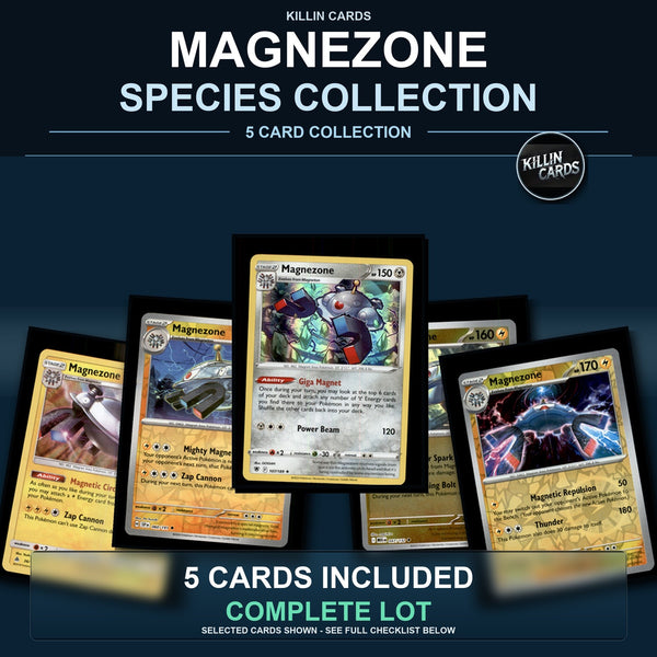 Pokemon TCG Magnezone Species Collection 5 Different Cards