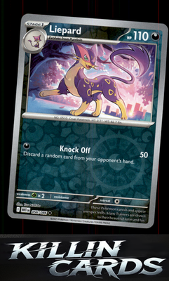 Reverse Holofoil Liepard 056/086 Pokemon Uncommon SV: White Flare Card NM