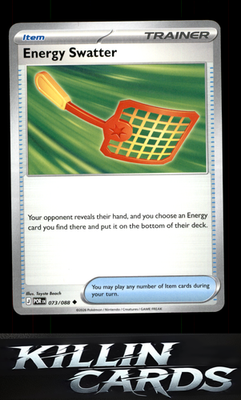 Energy Swatter 073/088 Pokemon Uncommon ME03: Perfect Order Card NM