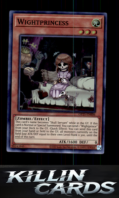 Wightprincess OP25-EN006 YuGiOh Super Rare OTS Tournament Pack 25 Card NM