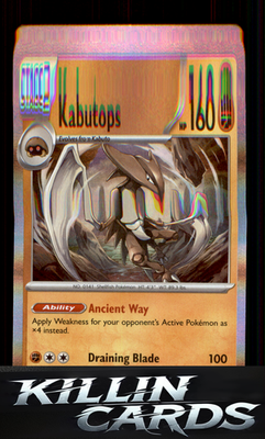 Kabutops 141/165 Pokemon Rare SV: Scarlet & Violet 151 Card NM