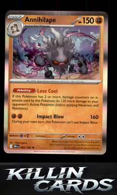 Annihilape 092/182 Pokemon Rare SV10: Destined Rivals Card NM