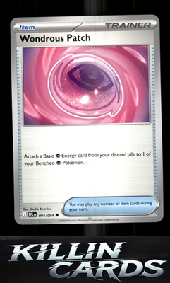 Wondrous Patch 094/094 Pokemon Uncommon ME02: Phantasmal Flames Card NM