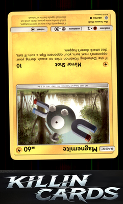 Magnemite 68/236 Pokemon Common SM - Cosmic Eclipse Card NM