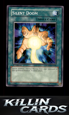 1st Edition Silent Doom SDWS-EN020 YuGiOh Common Structure Deck: Warriors' Strik