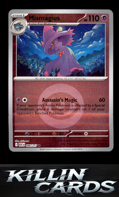 Reverse Holofoil Mismagius (Dusk Ball) 086/217 Pokemon Rare ME: Ascended Heroes