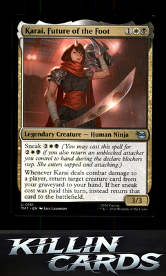 Karai, Future of the Foot 151 Magic U Teenage Mutant Ninja Turtles Card NM
