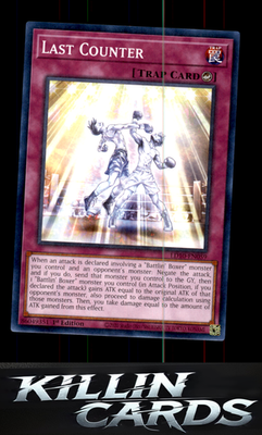 1st Edition Last Counter LD10-EN059 YuGiOh Common Legendary Duelists: Soulburnin