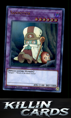 1st Edition Sanwitch GFP2-EN122 YuGiOh Ultra Rare Ghosts From the Past: The 2nd