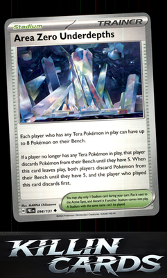 Area Zero Underdepths 094/131 Pokemon Uncommon SV: Prismatic Evolutions Card NM
