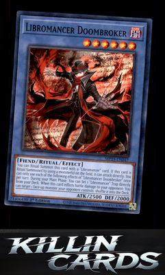 1st Edition Libromancer Doombroker MP23-EN047 YuGiOh Common 25th Anniversary Tin