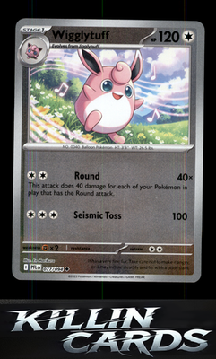 Reverse Holofoil Wigglytuff - 077/094 077/094 Pokemon Uncommon ME02: Phantasmal