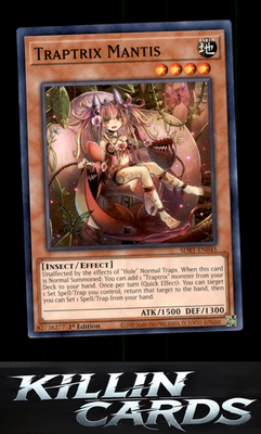 1st Edition Traptrix Mantis SDBT-EN045 YuGiOh Common Structure Deck: Beware of T