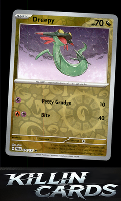 Reverse Holofoil Dreepy 071/131 Pokemon Common SV: Prismatic Evolutions Card NM