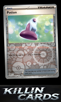 Reverse Holofoil Potion 188/198 Pokemon Common SV01: Scarlet & Violet Base Set C