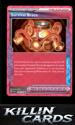 Survival Brace 164/167 Pokemon ACE SPEC Rare SV06: Twilight Masquerade Card NM