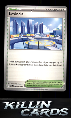 Levincia 150/159 Pokemon Uncommon SV09: Journey Together Card LP