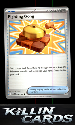 Fighting Gong - 116/132 116/132 Pokemon Uncommon ME01: Mega Evolution Card NM