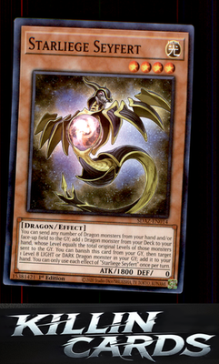 1st Edition Starliege Seyfert SDAZ-EN014 YuGiOh Common Structure Deck: Albaz Str