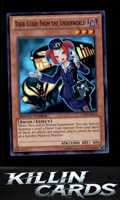 1st Edition Tour Guide From the Underworld CT09-EN013 YuGiOh Super Rare 2012 Col