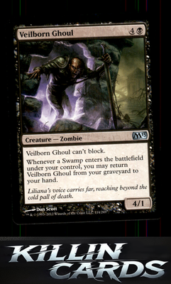 Veilborn Ghoul 114 Magic U Magic 2013 (M13) Card NM