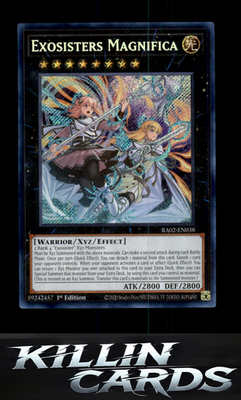 Exosisters Magnifica (Platinum Secret Rare) ra02-en038 YuGiOh Platinum Secret Ra