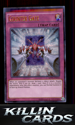 Counter Gate MVP1-ENS10 YuGiOh Secret Rare The Dark Side of Dimensions Movie Pac