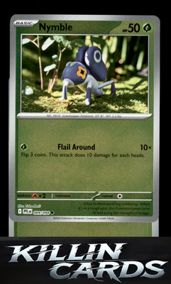 Reverse Holofoil Nymble - 009/094 009/094 Pokemon Common ME02: Phantasmal Flames