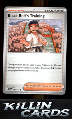 Black Belt's Training - 098/131 098/131 Pokemon Common SV: Prismatic Evolutions
