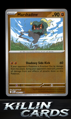 Reverse Holofoil Marshadow - 080/132 080/132 Pokemon Uncommon ME01: Mega Evoluti
