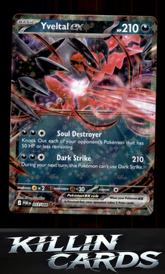 Yveltal ex - 053/088 053/088 Pokemon Double Rare ME03: Perfect Order Card NM