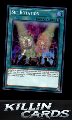 Set Rotation OP06-EN009 YuGiOh Super Rare OTS Tournament Pack 6 Card NM