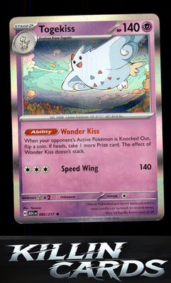 Togekiss - 082/217 082/217 Pokemon Rare ME: Ascended Heroes Card NM