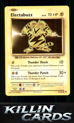 Electabuzz 41/108 Pokemon Common XY - Evolutions Card NM