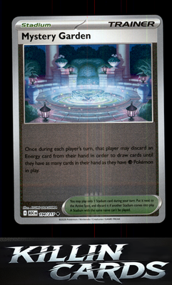 Reverse Holofoil Mystery Garden 194/217 Pokemon Uncommon ME: Ascended Heroes Car