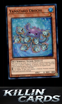 1st Edition Yamatako Orochi MP23-EN078 YuGiOh Super Rare 25th Anniversary Tin: D