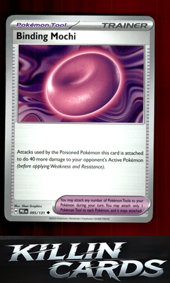Binding Mochi 095/131 Pokemon Uncommon SV: Prismatic Evolutions Card NM