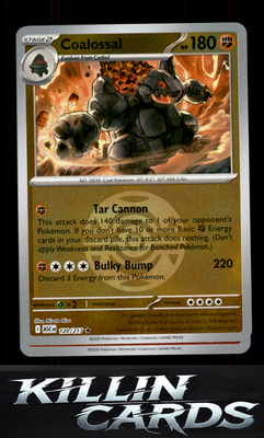 Reverse Holofoil Coalossal (Dusk Ball) 120/217 Pokemon Rare ME: Ascended Heroes